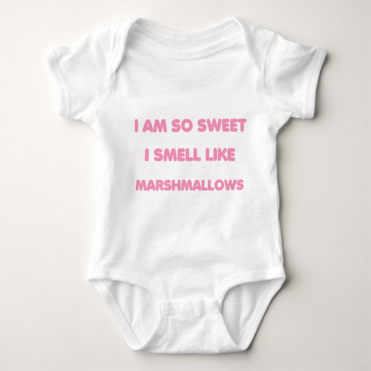 So Sweet Marshmallow - Baby Baby Strampler (Vorderseite)