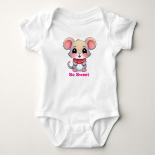 So Sweet Maus Baby  Strampler