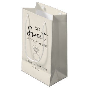 'So Sweet Of You To Come' Süßigkeiten Hochzeit War Kleine Geschenktüte