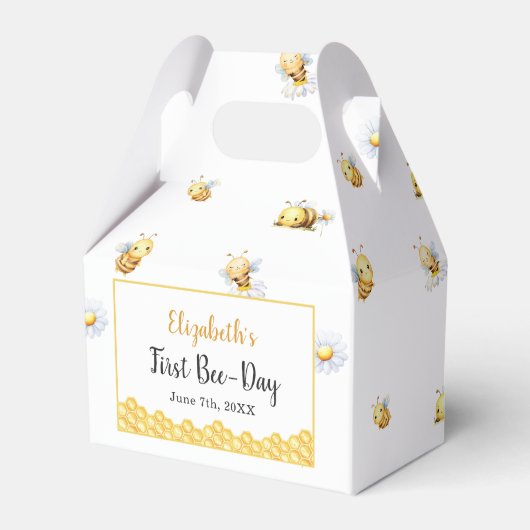  So Sweet To Bee Birthday Geschenkschachtel (Vorderseite)