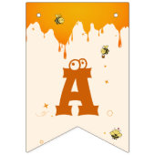 So Sweet To Bee Two Cute Honey Bee 2nd Birthday Wimpelkette (Dritte Fahne)