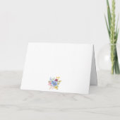 So Thankful For You Greeting Card Karte (Rückseite)
