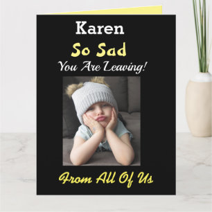 So traurig! Große Pensionierung Von Lustiger Grupp Karte