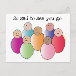 So traurig postkarte