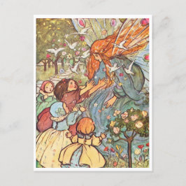 So treffen Sie eine Vintage Illustrationskarte Postkarte