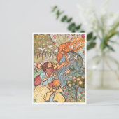 So treffen Sie eine Vintage Illustrationskarte Postkarte (Stehend Vorderseite)