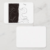 So treffen Sie Notecard Mitteilungskarte (Vorne/Hinten)