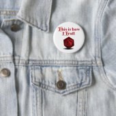 So troll ich - kritische RPG-Würfel Button (Beispiel)