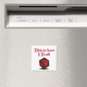 So troll ich - kritische RPG-Würfel Magnet (In Situ (Geschirrspüler))