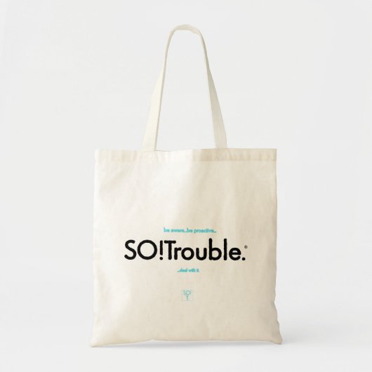 SO!Trouble. Logo Bag Tragetasche (Vorne)