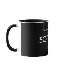 SO!Trouble-Logo und Tagline auf Schwarz