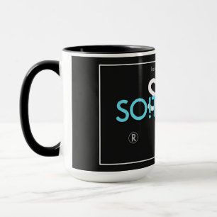 SO!Trouble Logos und Schlagzeilen in Kombifarbe V2 Tasse