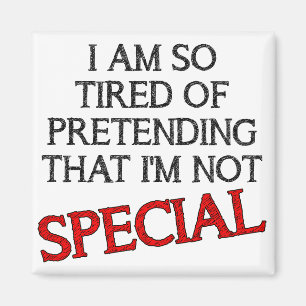 So tun, als wäre ich kein sonderlicher lustiger Kü Magnet