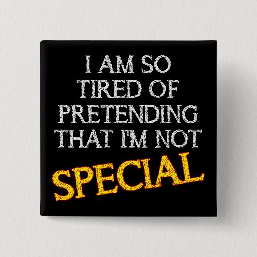 So tun, als wäre ich nicht Special Funny Button Ab (Vorderseite)