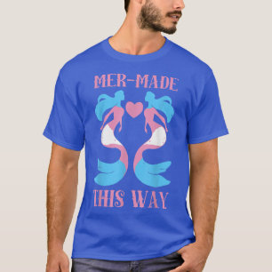 So übertrug die Mermaid Transgender LGBT Pride T-Shirt