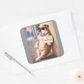 So Unbothered Dog Sticker – Calm Confidence, No Ex (Umschlag)