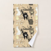 So unterschiedliche Katzen.  Badetuch-Set Badhandtuch Set (Handtuch)