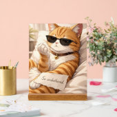 So very unbothered acrylschild (Hochzeit)