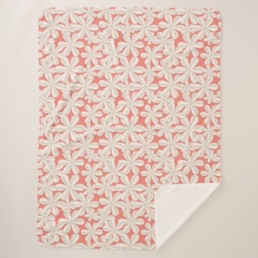 So viel Blume gibt es nicht Sherpadecke (Vorderseite)