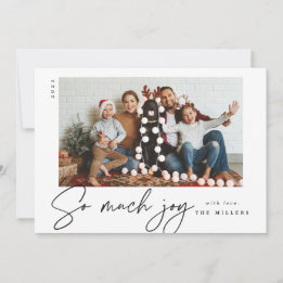 So viel Freude Mitteilungskarte