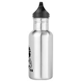 So viel Gnar so wenig Zeit Mountain Bike Edelstahlflasche (Rechts)