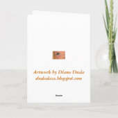 So viel - Grußkarte Feiertagskarte (Rückseite)