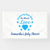 So viel Liebe Babydusche Banner (Horizontal)
