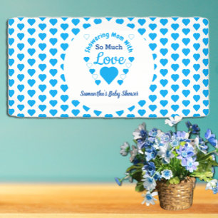 So viel Liebe Babydusche Banner