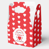 So viel Liebe Babydusche Geschenkschachtel (Geöffnet)