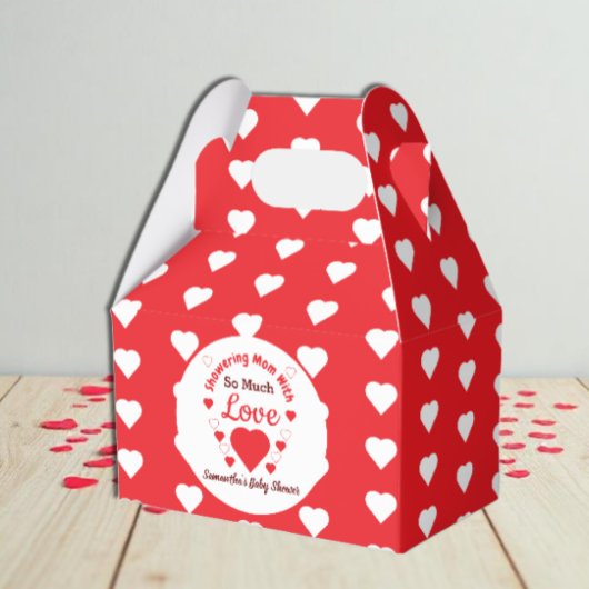 So viel Liebe Babydusche Geschenkschachtel