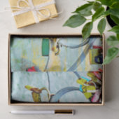 So viel Liebe! Liebe sperrt für ewige Liebe Seidenpapier (Geschenk)