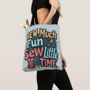 So viel Spaß beim Nähen, so wenig Zeit Retro-Stick Tasche