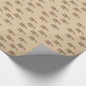 So viel Wood Funny Carpenter Handyman Wood Worker Geschenkpapier (Ecke)