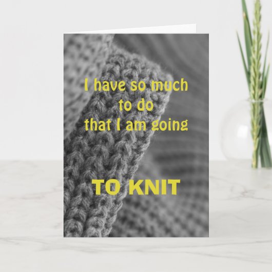 So viel zu tun... Grußkarte Karte (Vorderseite)