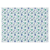 So viele Blaue Fische Tischdecke (Vorderseite (Horizontal))