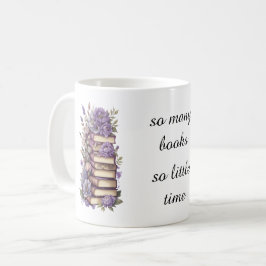 So viele Bücher Kaffeetasse