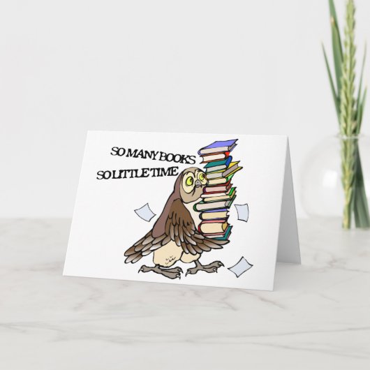 So viele Bücher Karte (Vorderseite)