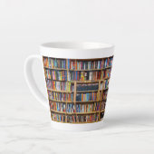 So viele Bücher, so viel zu tun! Zitat, Buchliebha Milchtasse (Linke Ecke)