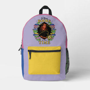 So viele Bücher, so wenig Zeit Bedruckter Rucksack