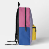 So viele Bücher, so wenig Zeit Bedruckter Rucksack (Links)