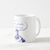 SO VIELE BÜCHER SO WENIG ZEIT KAFFEE TASSE (VorderseiteRechts)