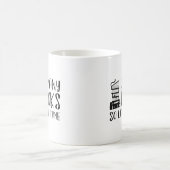 So viele Bücher so wenig Zeit Kaffeetasse (Mittel)