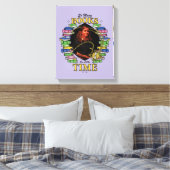 So viele Bücher, so wenig Zeit Leinwanddruck (Insitu (Schlafzimmer))