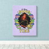 So viele Bücher, so wenig Zeit Leinwanddruck (Insitu (Holzboden))