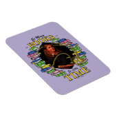 So viele Bücher, so wenig Zeit Magnet (Rechte Seite)