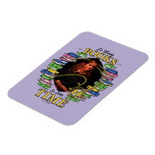 So viele Bücher, so wenig Zeit Magnet (Linke Seite)