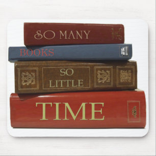So viele Bücher so wenig Zeit Mousepad