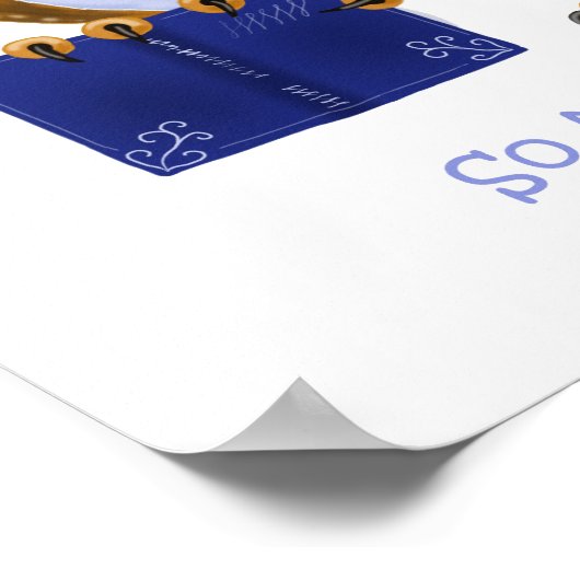 So viele Bücher so wenig Zeit Poster (Ecke)