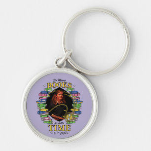 So viele Bücher, so wenig Zeit Schlüsselanhänger