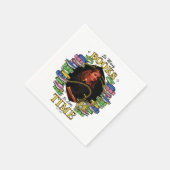 So viele Bücher, so wenig Zeit Serviette (Ecke)